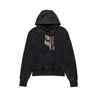 Womens Throttle Oversized Pullover Hoodie