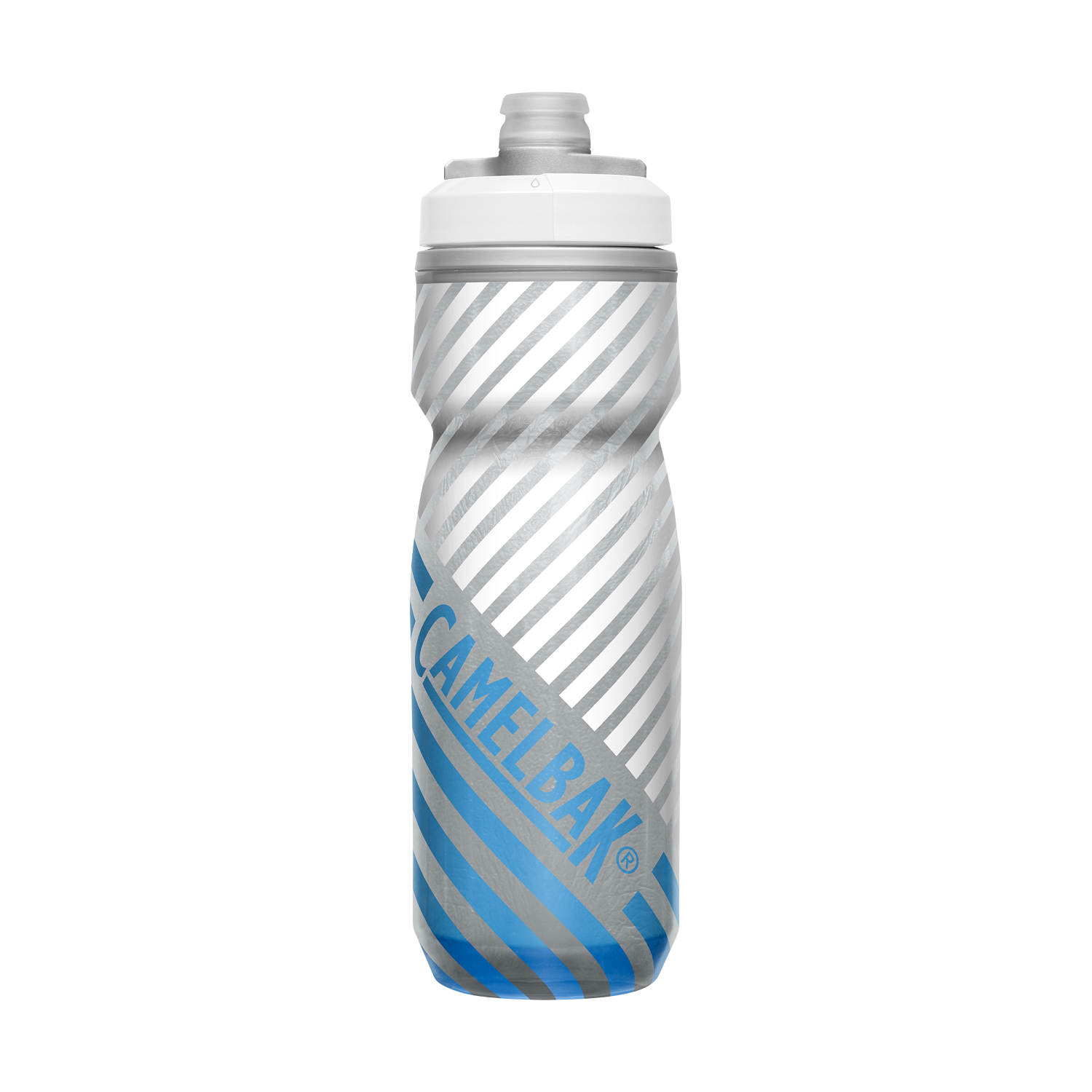Podium Chill Outdoor 21oz, Grey Blue Stripe