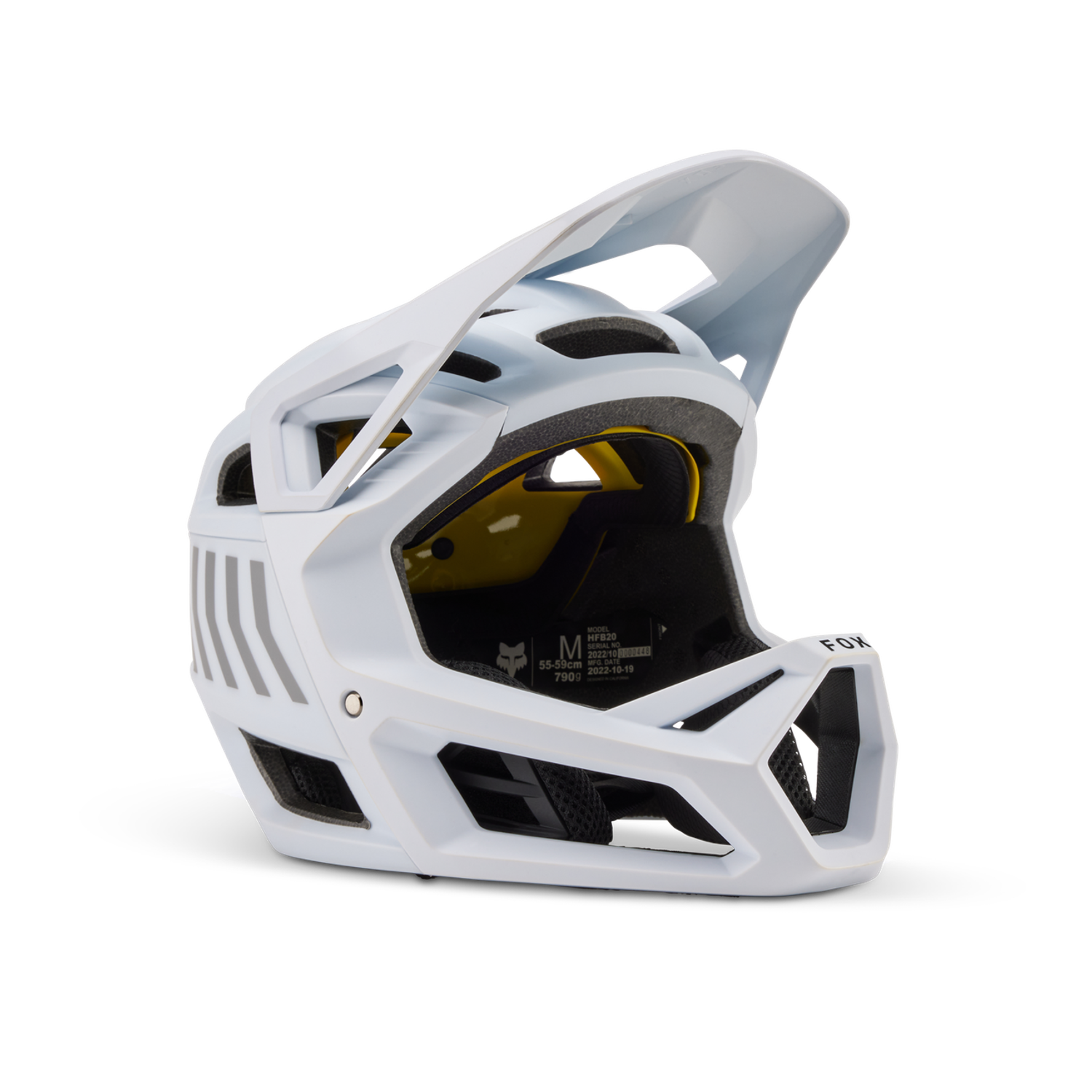 YTH PROFRAME RACE ENERGY [WHT] OS