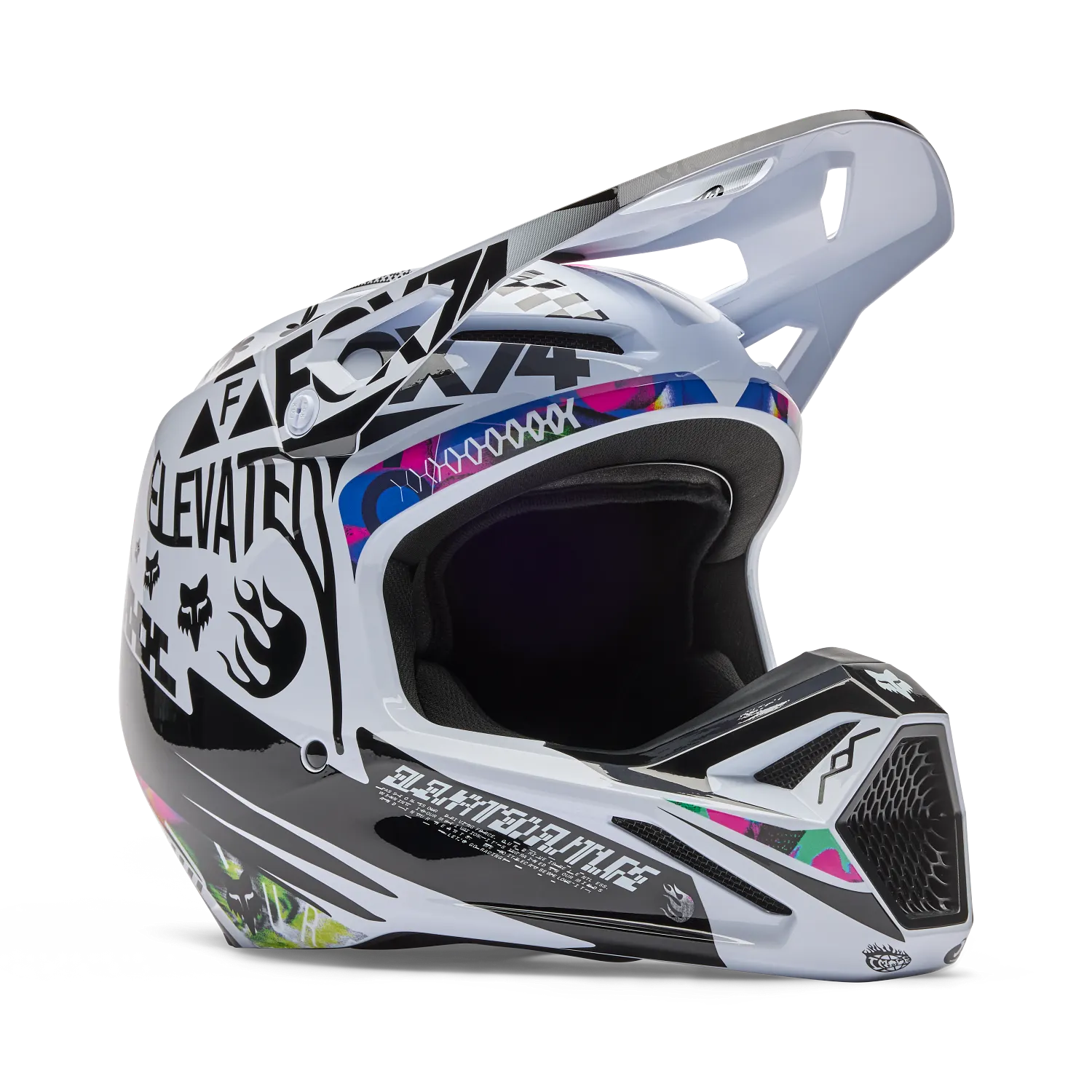 V1 IMAGE COSMO HELMET [WHT/BLK] XS