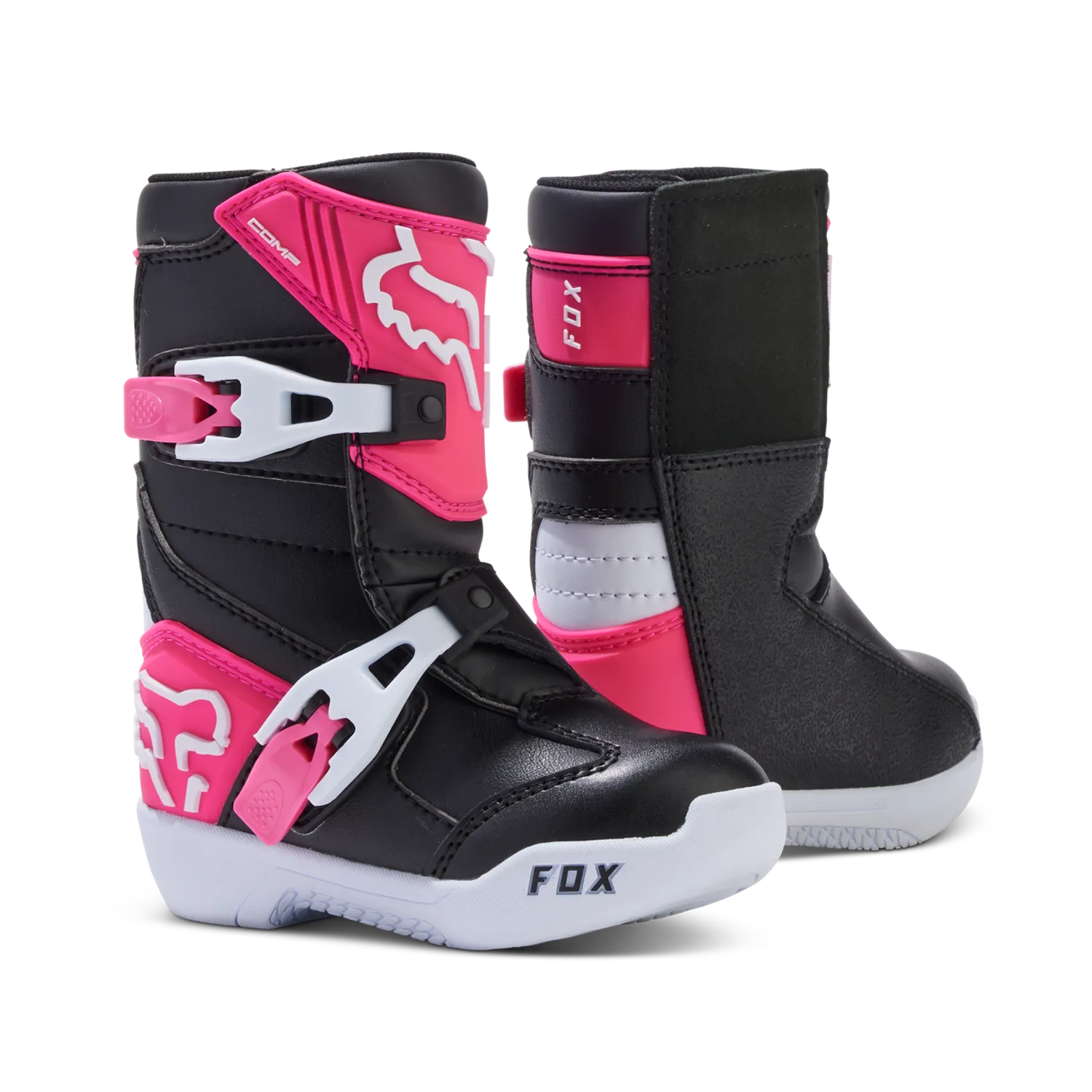 KIDS COMP BOOT [BLK/PNK] 10