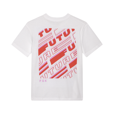 W ELEVATED SS TEE [WHT] XS