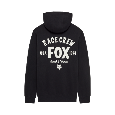 SLOGAN FLEECE PO [BLK] S