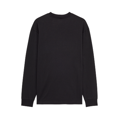 WORDMARK OVERSIZED LS TEE [BLK] S
