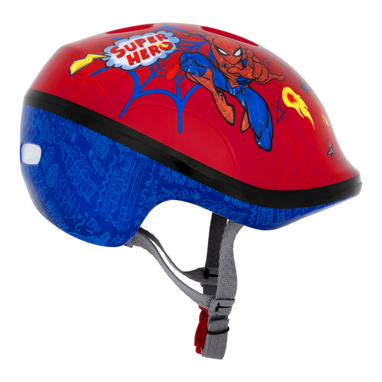 SPIDERMAN HLMT TODD BIKE RED TF EF
