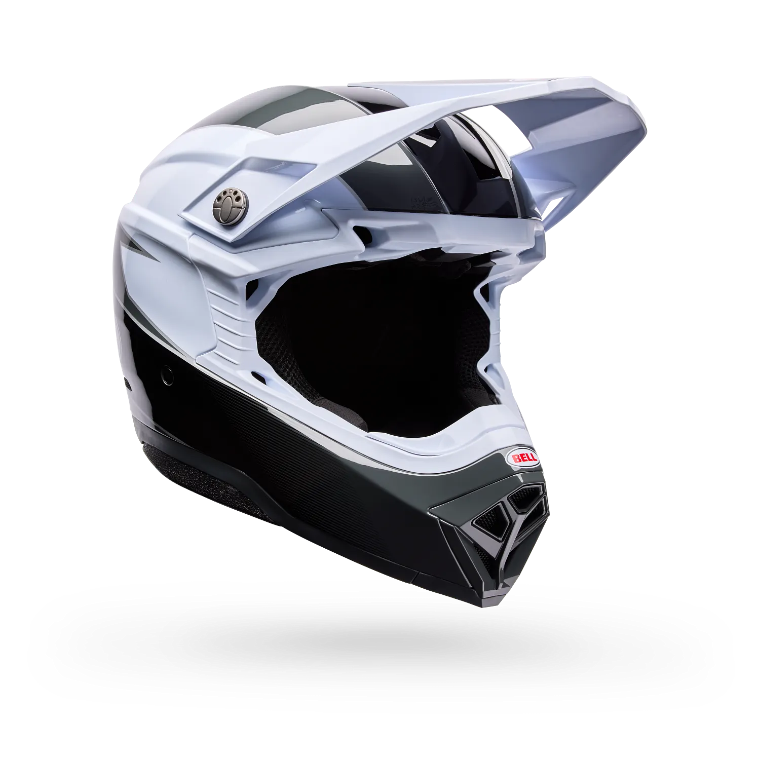 MOTO-10 MIPS FALCON ECE [WHT/BLK] M