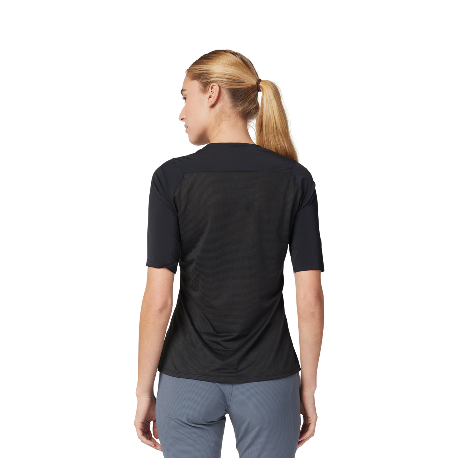 W FLEXAIR ASCENT SS JERSEY [BLK] XS