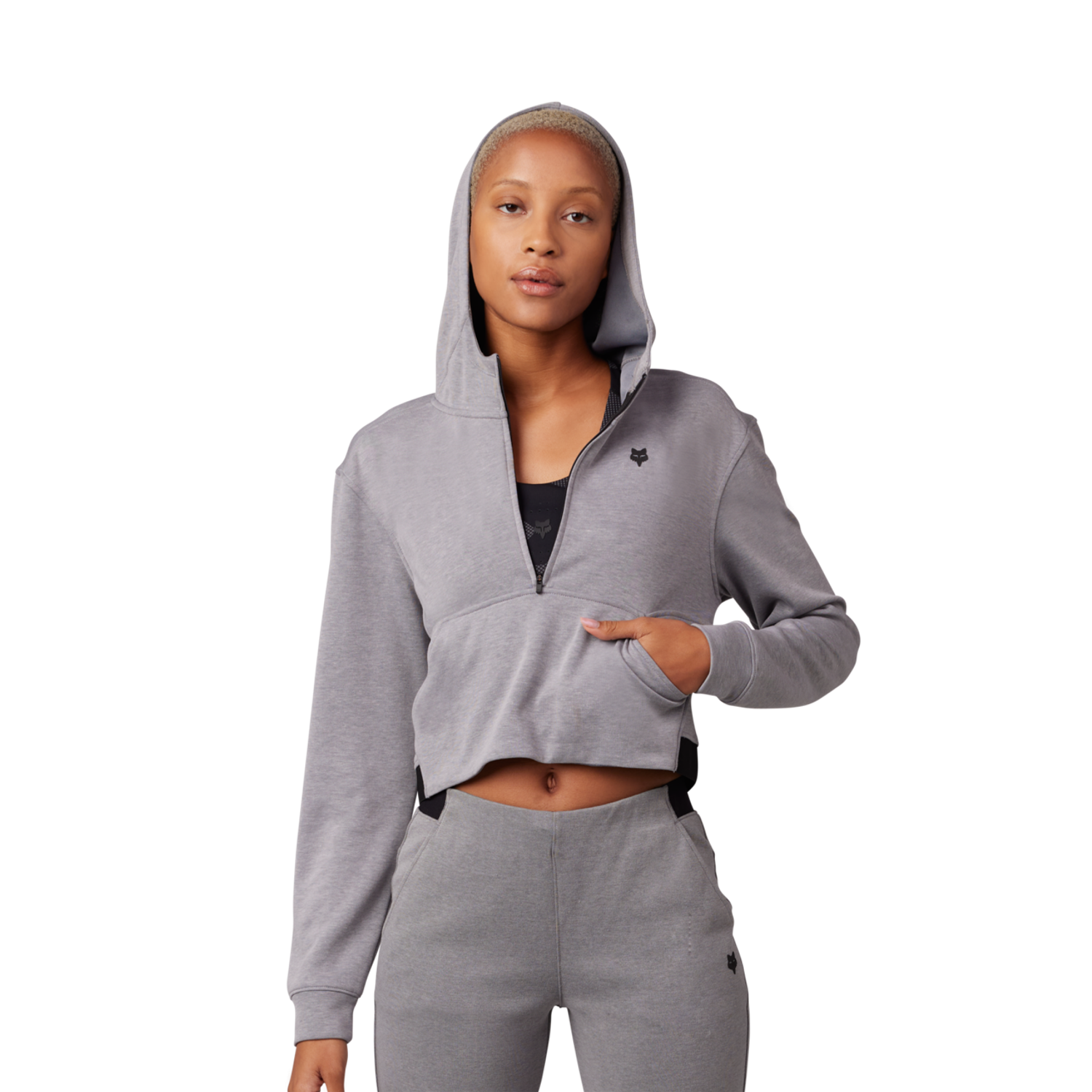 Sweatshirt com Capuz Balance Pullover - Mulher