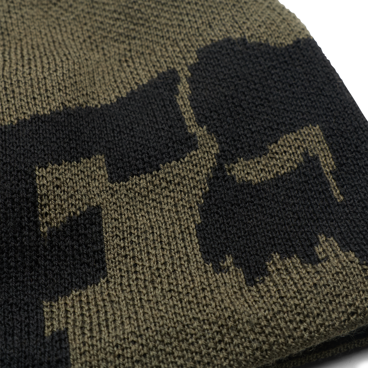 F HEAD X JACQUARD BEANIE [OLV GRN] OS