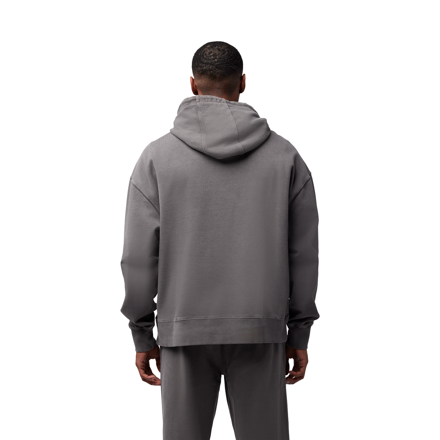 Wordmark oversized pullover-h&aelig;ttetr&oslash;je