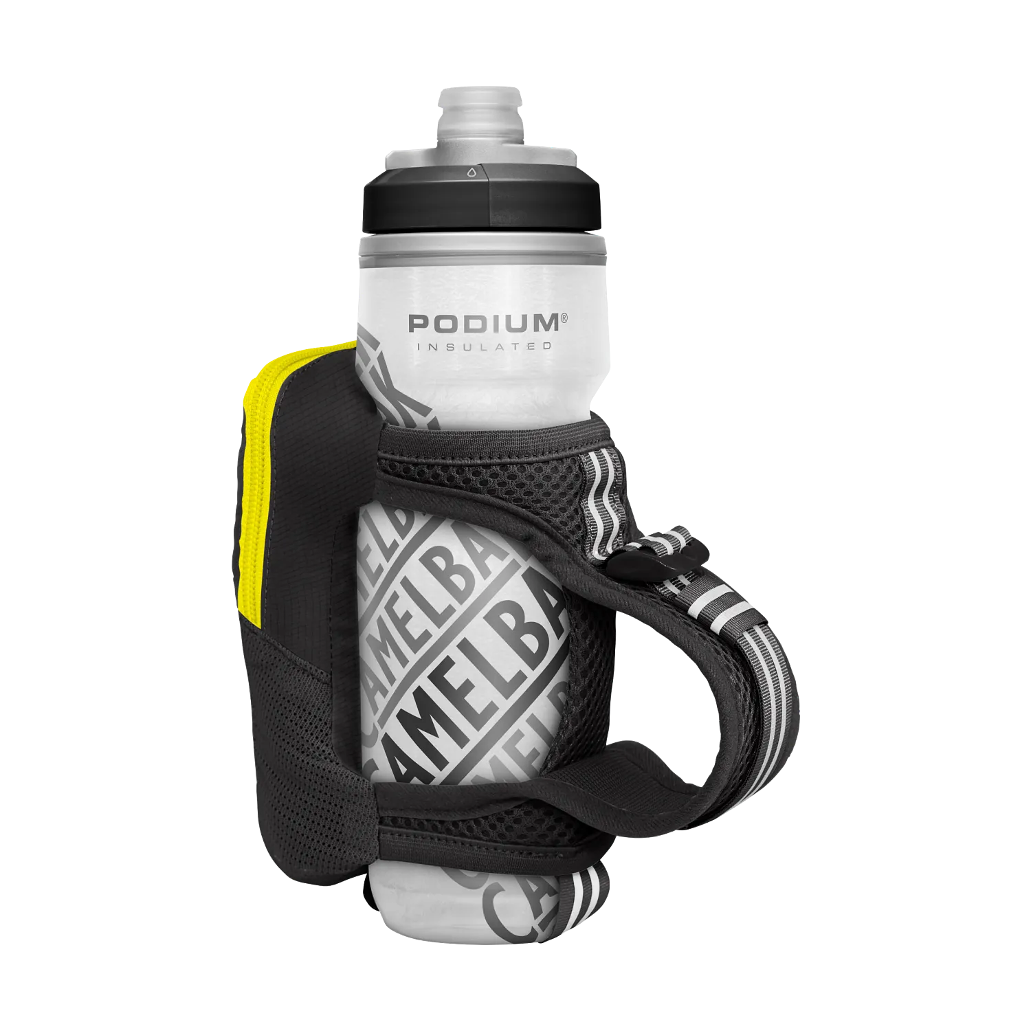 Quick Grip Chill Handheld 21oz, Black/Safety Yellow