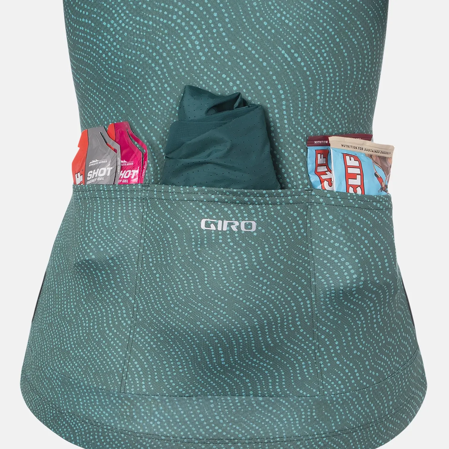 GA W CHRONO SPORT JRSY GRY GRN POUNCE S