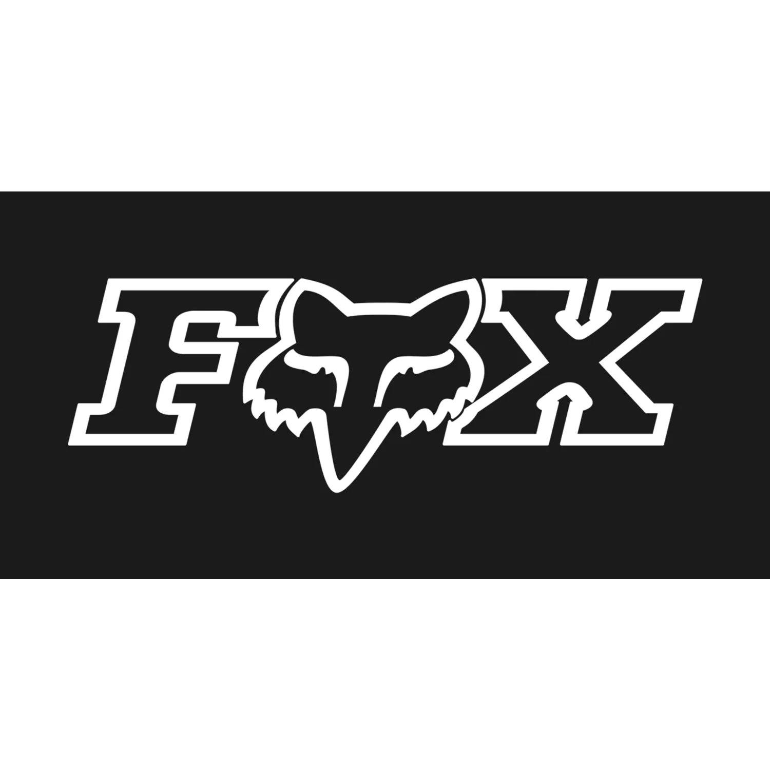 F-HEAD-X TDC STICKER 18 INCH 