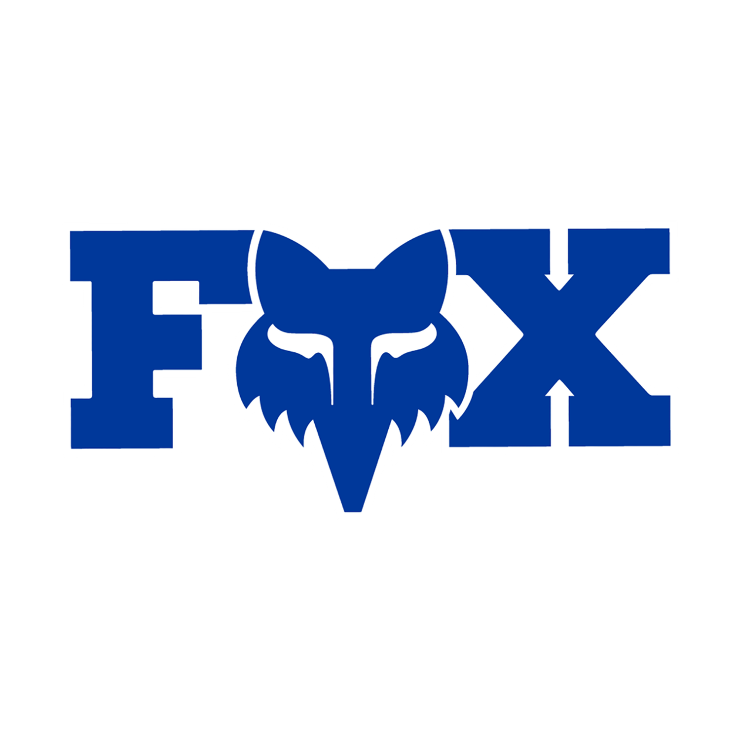Adesivo Fox Head - 7,5 cm