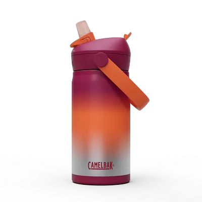 Thrive&trade; Flip Straw Kids 12oz Bottle, Insulated Stainless Steel