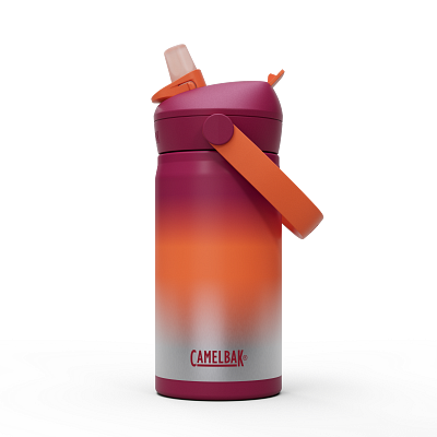 Thrive&trade; Flip Straw Kids 12oz Bottle, Insulated Stainless Steel