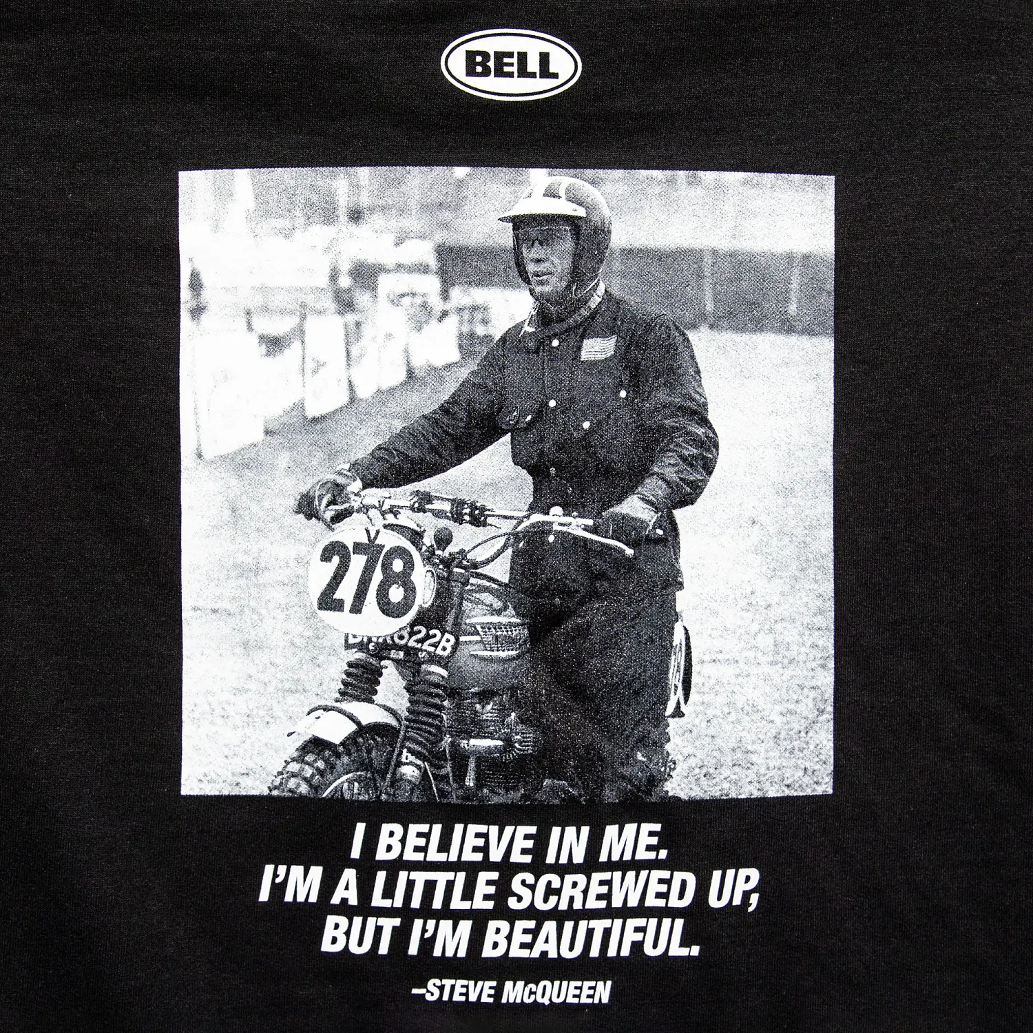 PS M LS CREW SWEATSHIRT SMQ BELIEVE BK S