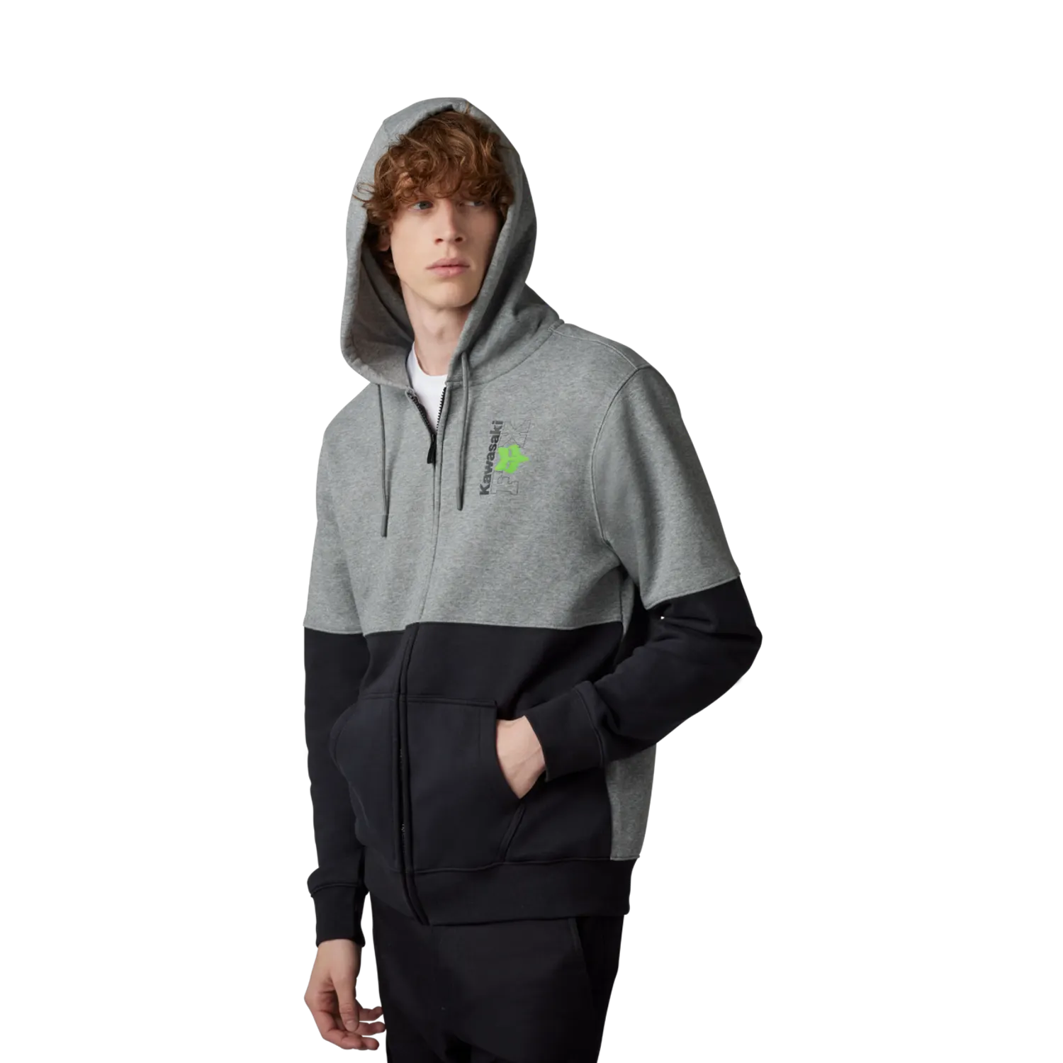 Sudadera con Capucha y cremallera Fox X Kawi