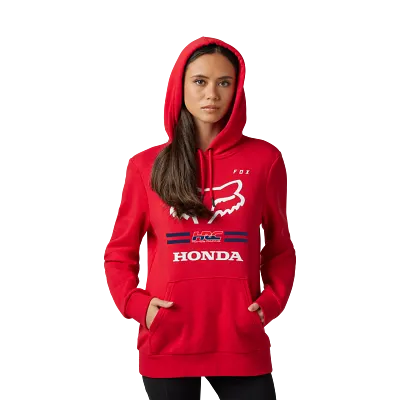 Chandail &agrave; capuchon Fox x Honda pour femmes