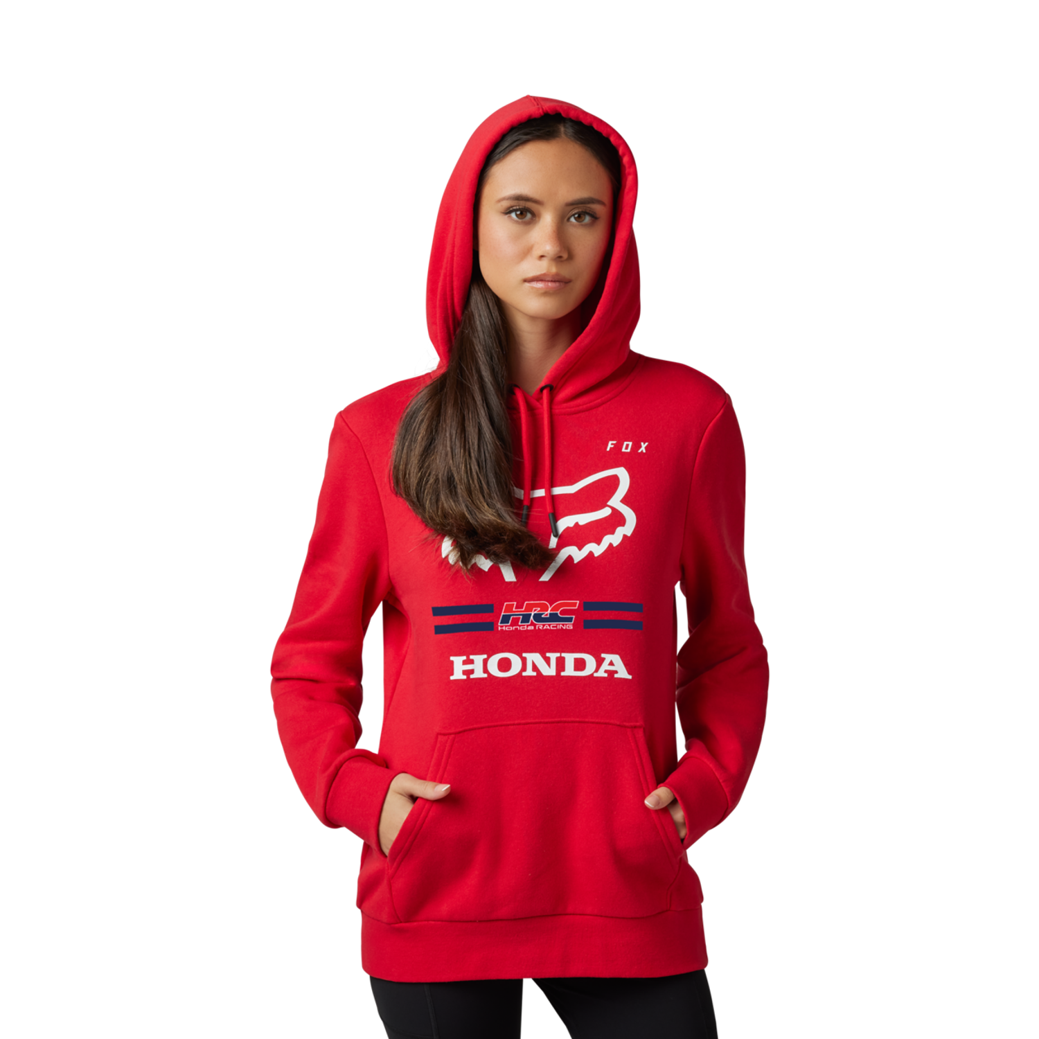 Sweat &agrave; capuche Fox X Honda Pullover - Femme
