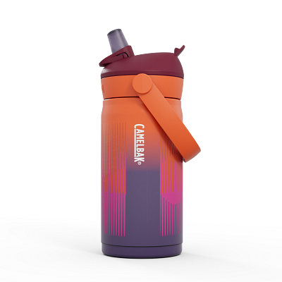 Thrive&trade; Flip Straw Kids 12oz Bottle, Insulated Stainless Steel