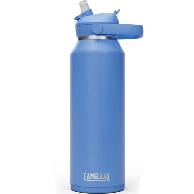 Thrive&trade; Flip Straw 40oz Bottle, Insulated Stainless Steel