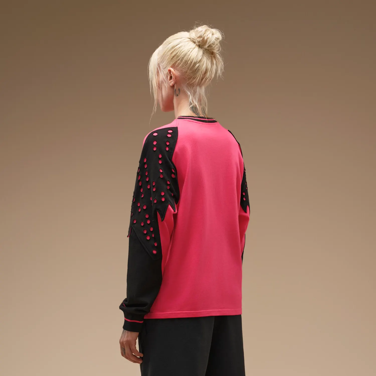 FOX KK PERFORATED LS TEE 