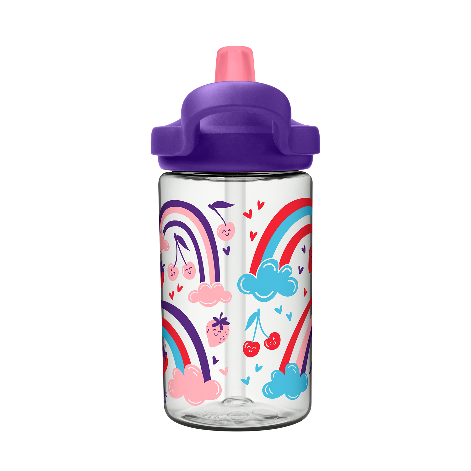 eddy+ Kids 14oz, Berry Rainbow, BTS LE