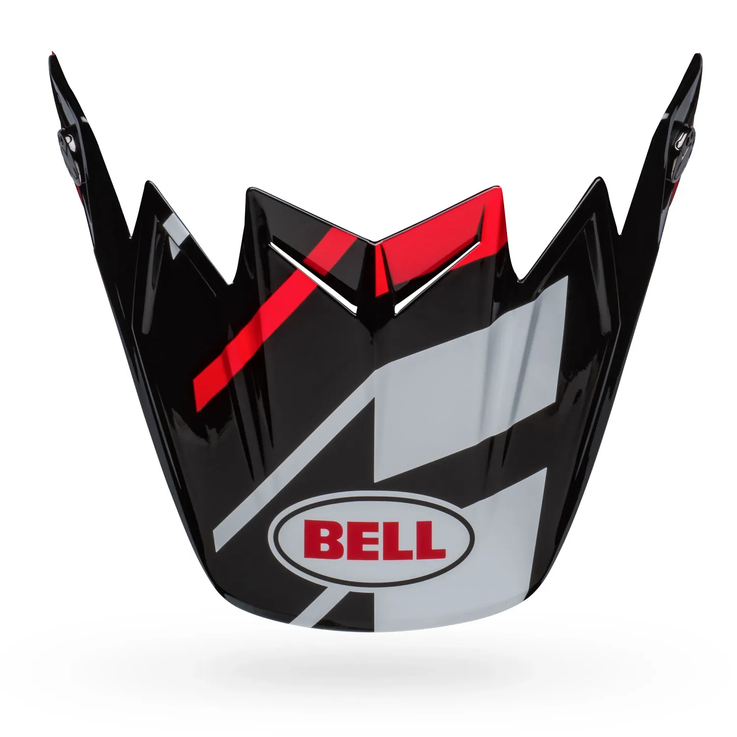 PS MOTO 9 FLEX VISOR BANSHEE BK/RD