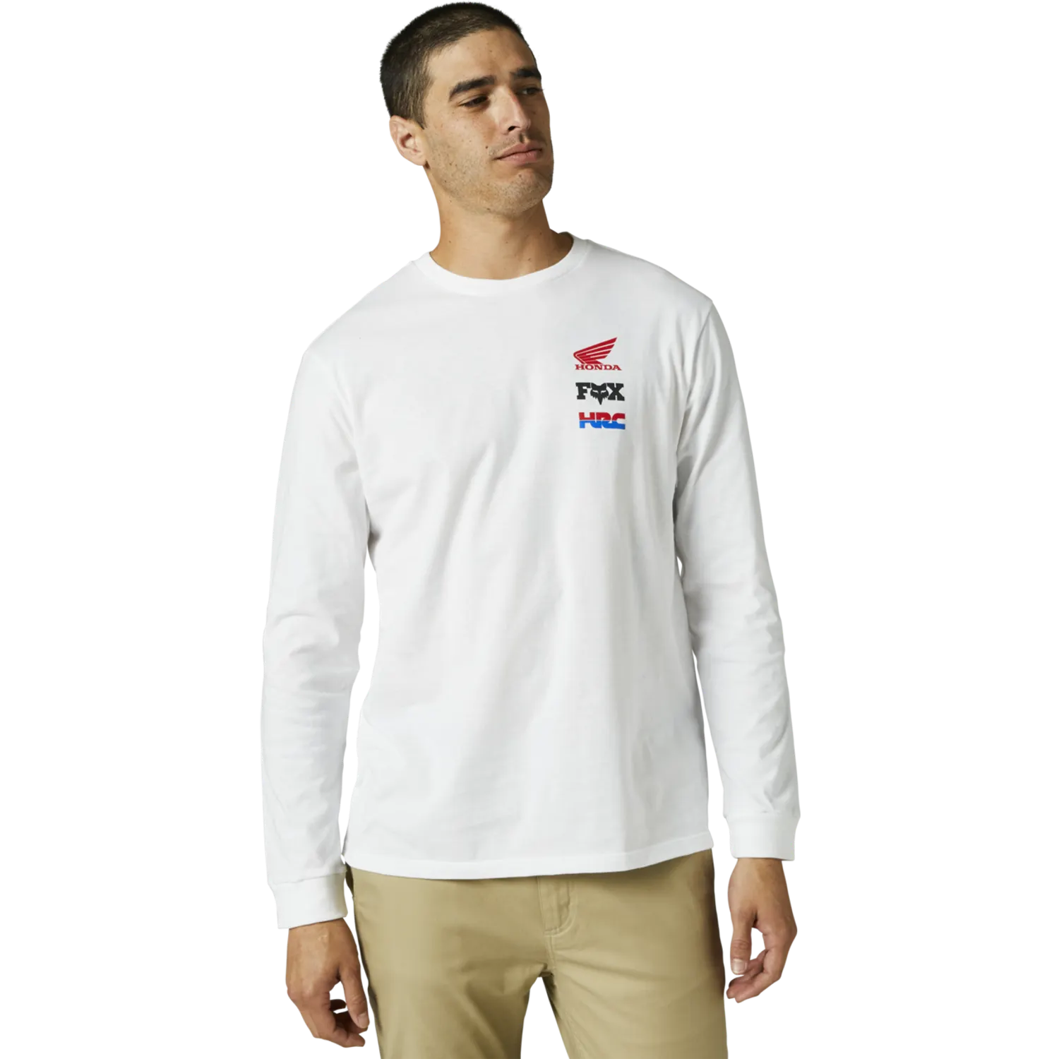 Camiseta Premium de Manga Larga Honda Wing