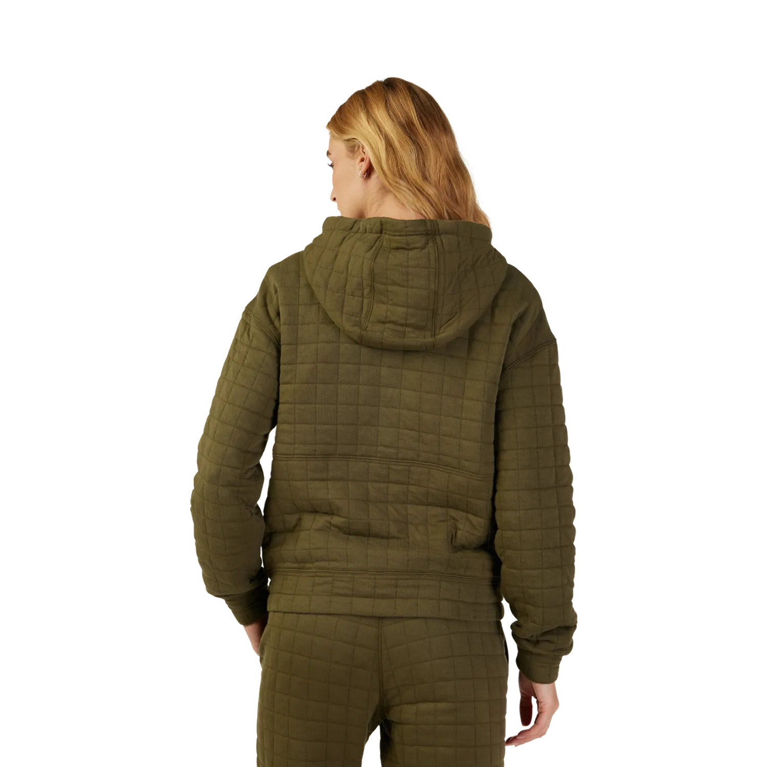 Women's Quilted Zip Hoodie