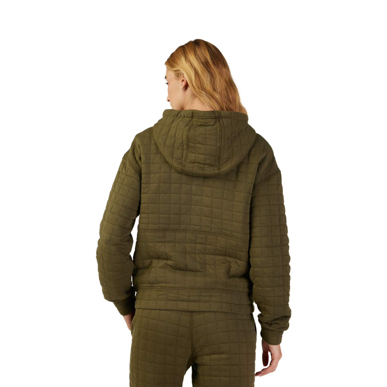 Women's Quilted Zip Hoodie