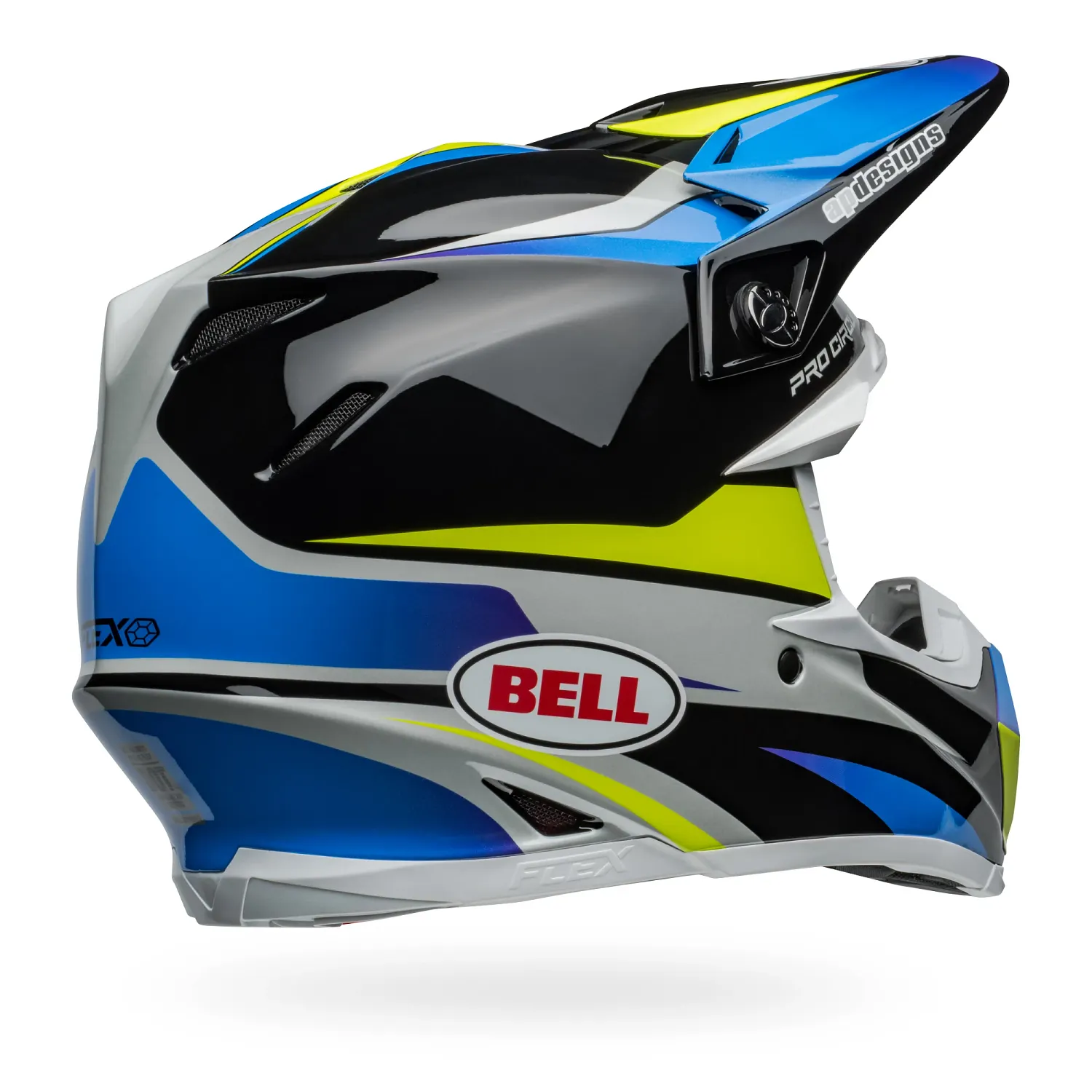 PS MOTO-9S FLEX PC 24 BK/BL XL