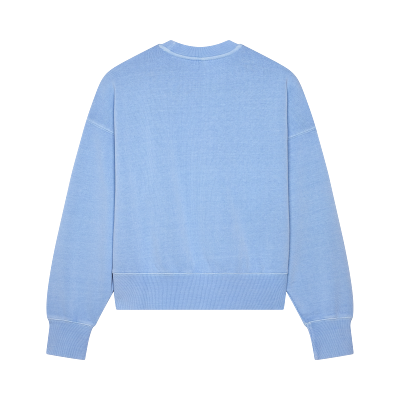 W WORDMARK OV FLEECE CREW [CAS BLU] L