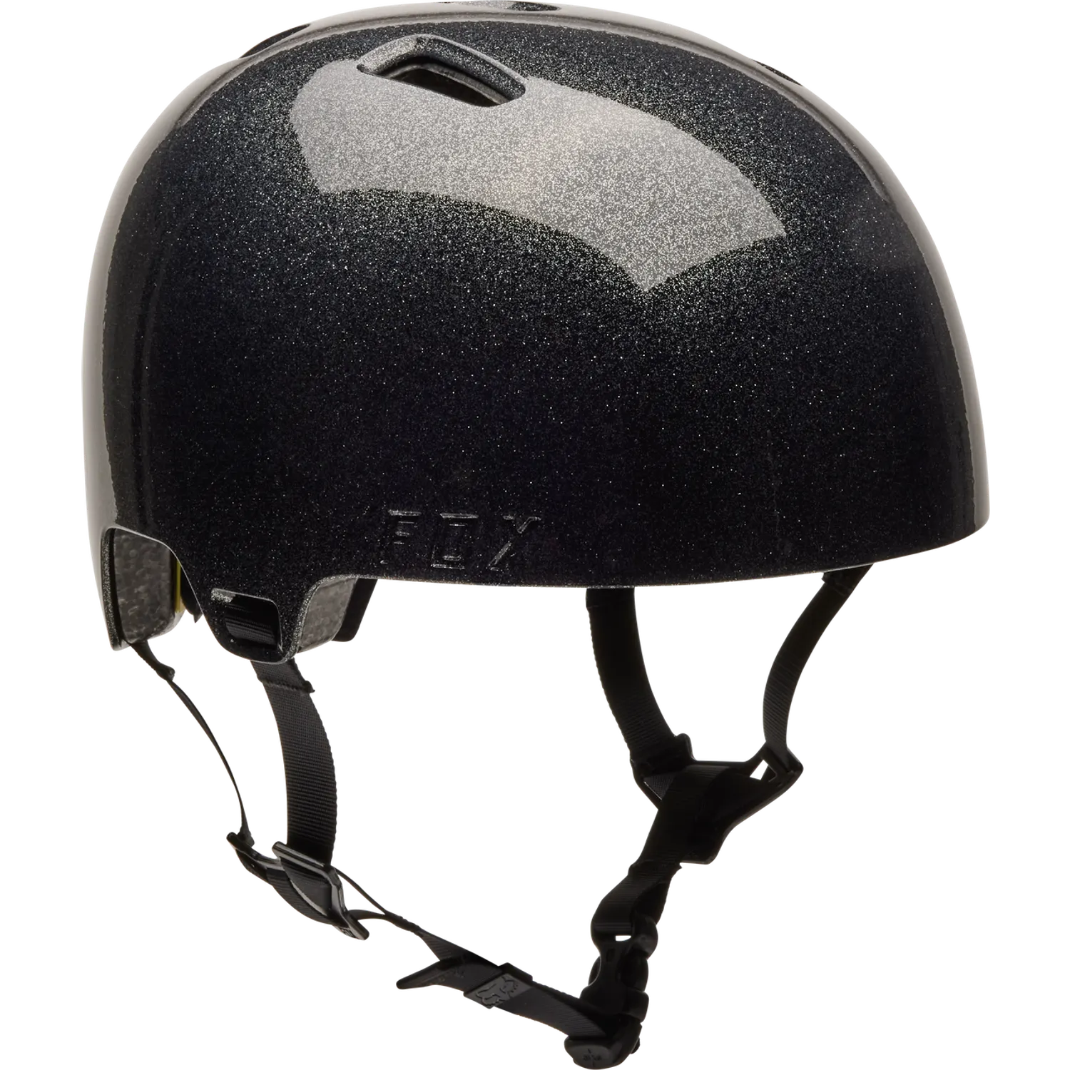 YOUTH FLIGHT HELMET SILVER METAL 