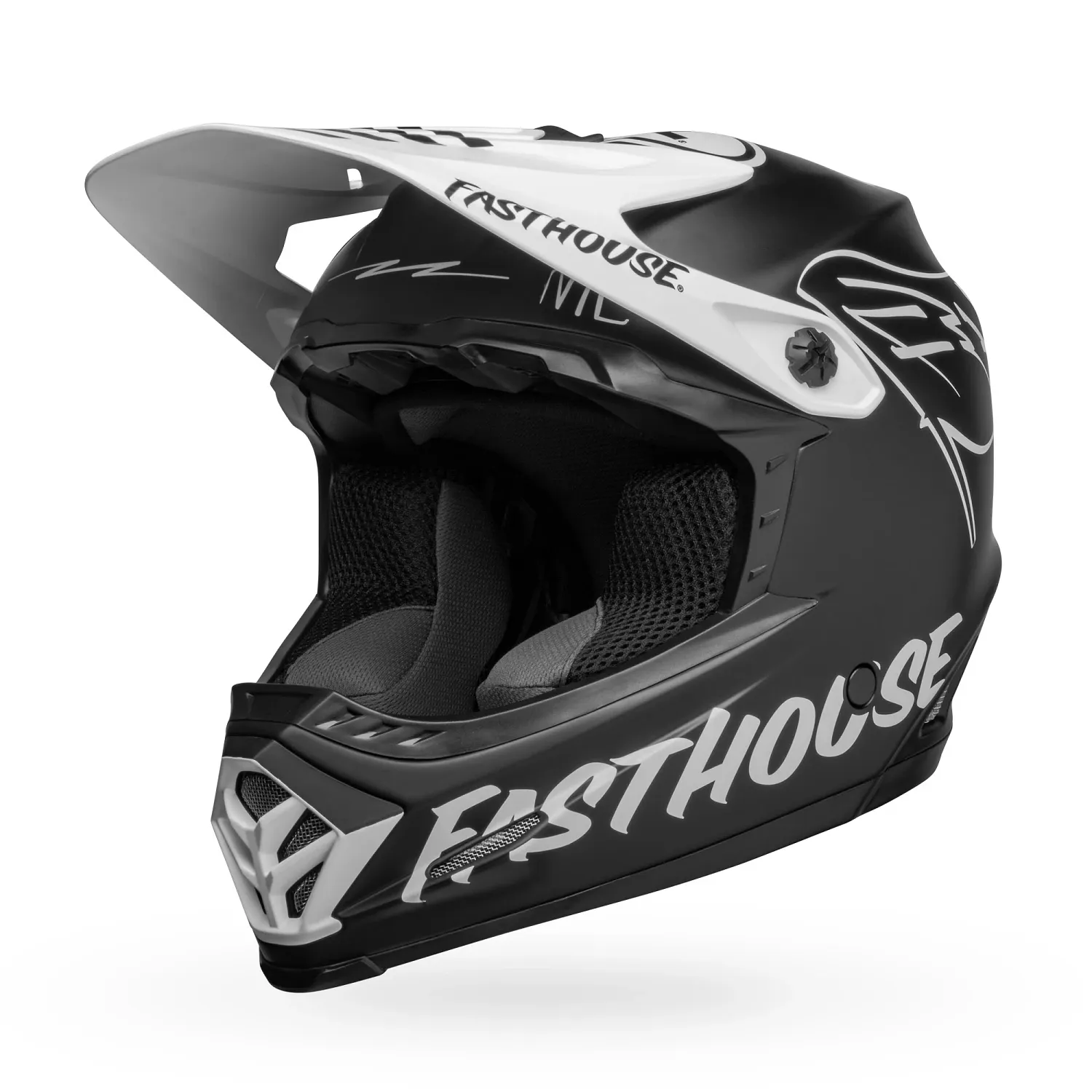 PS MOTO-9YTHMIPS FH FLYC MT BK/WH Y L/XL