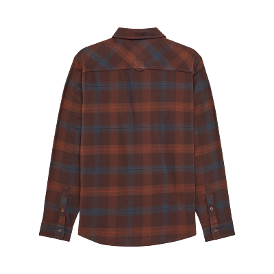 SURVIVALIST CORE FLANNEL LS [DRK BRN] S