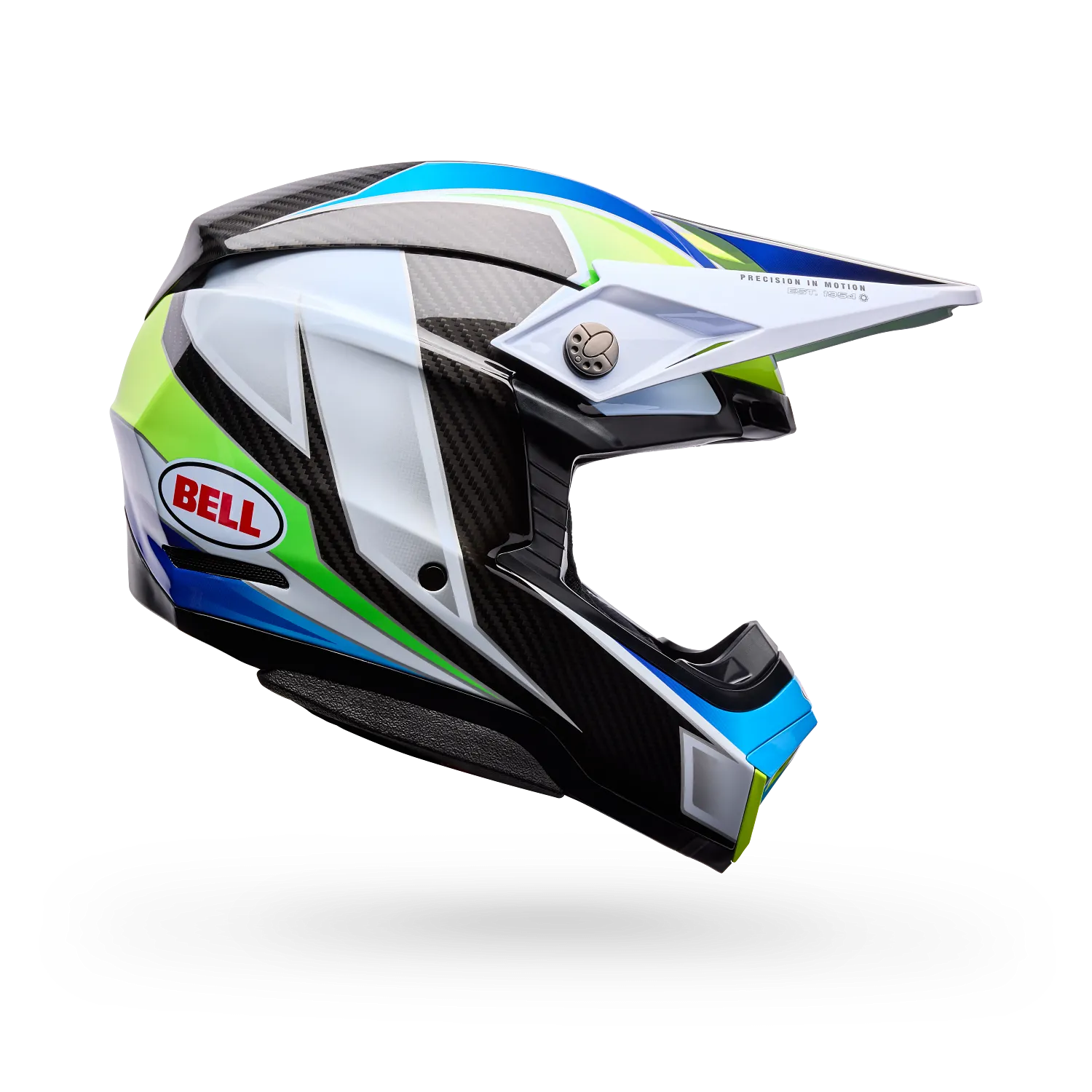MOTO-10 SPHERICAL GRID ECE [WHT/BLU] XS