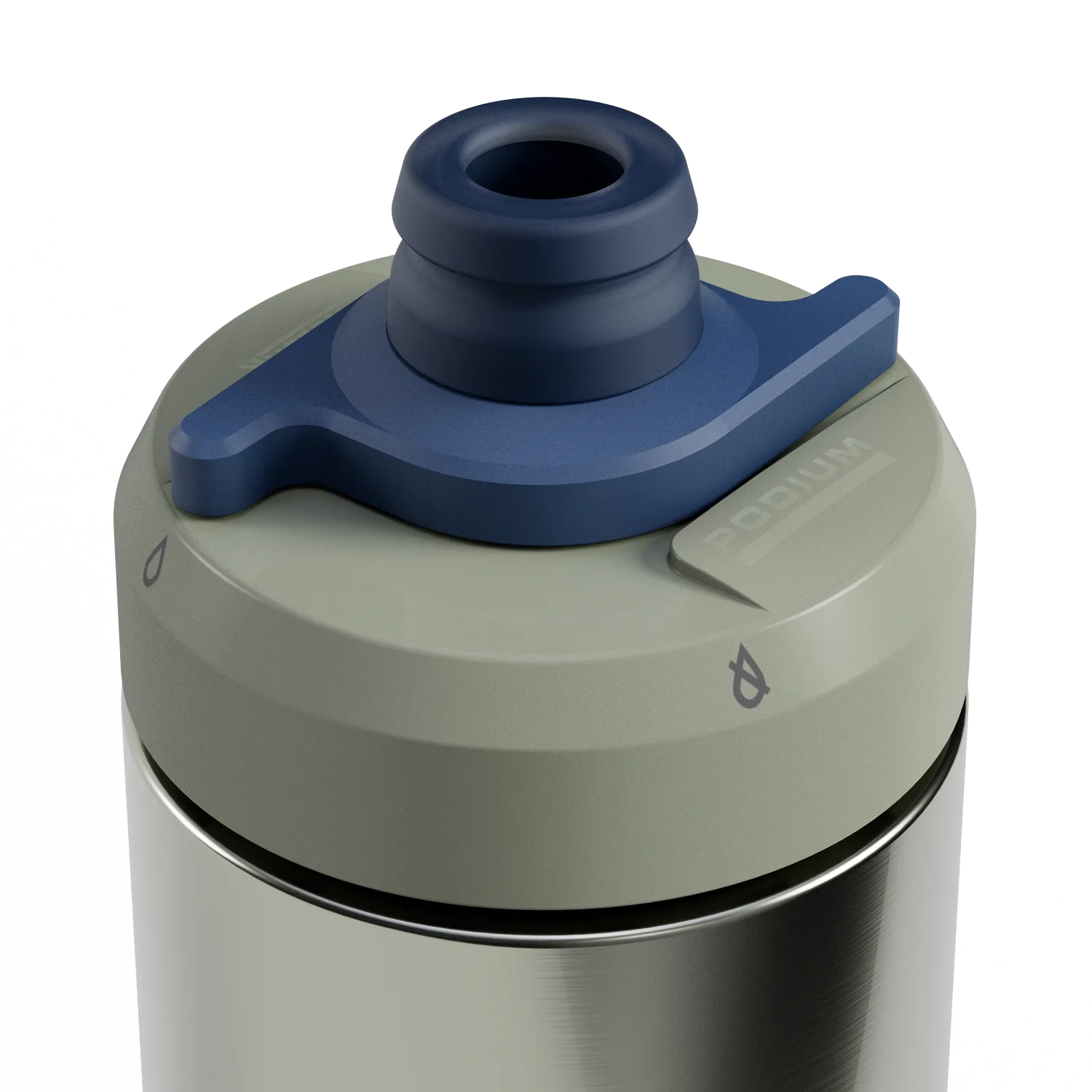 Podium Insulated Steel 22oz, Mercury Fog