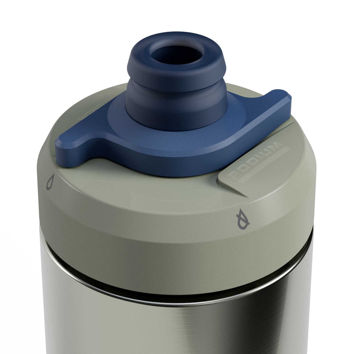 Podium Insulated Steel 22oz, Mercury Fog