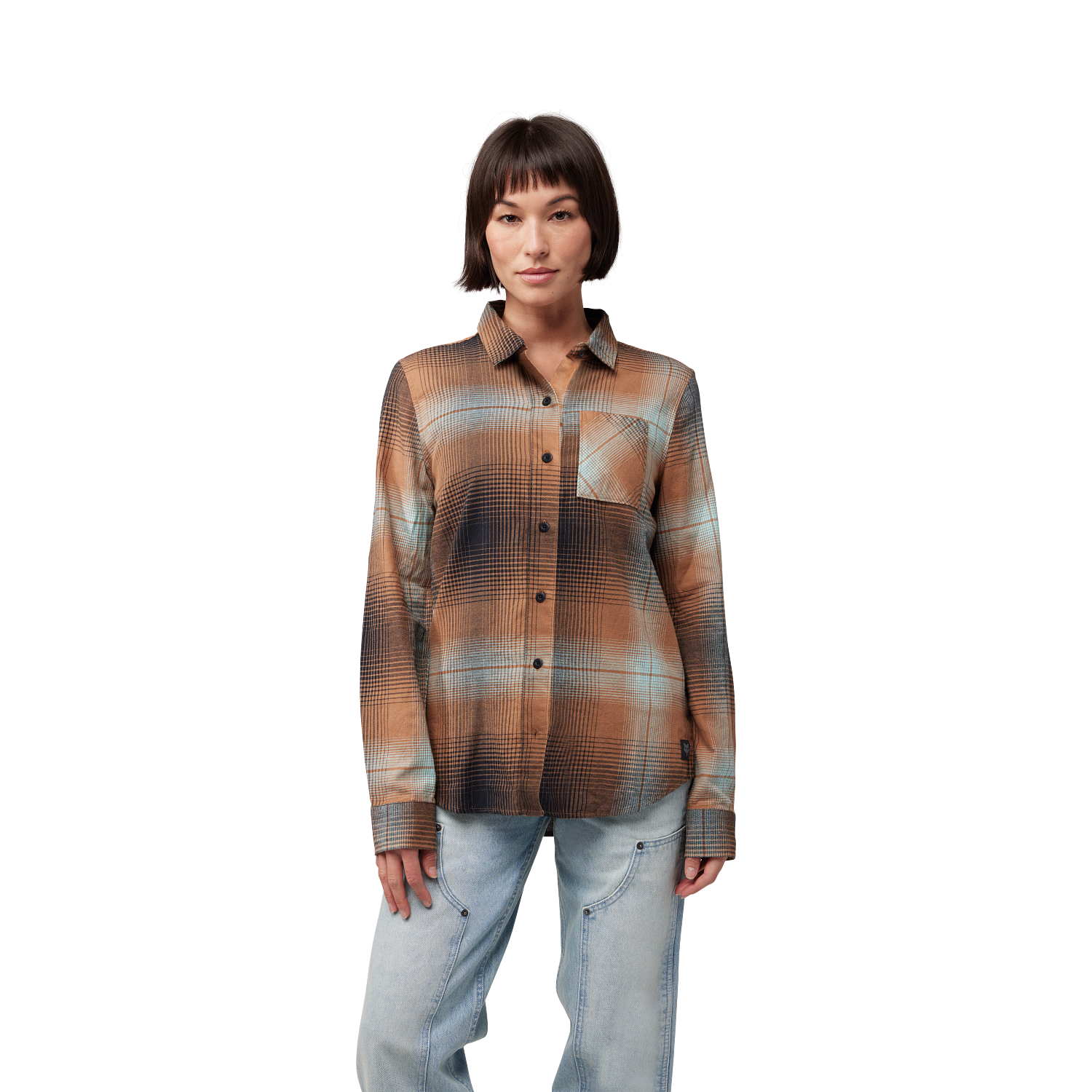 Flanelshirt Traildust - Dames