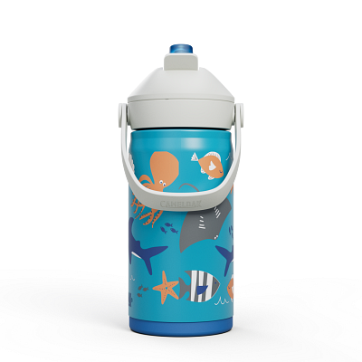 Thrive Flip Straw Kids VSS 12oz, Ocean Life