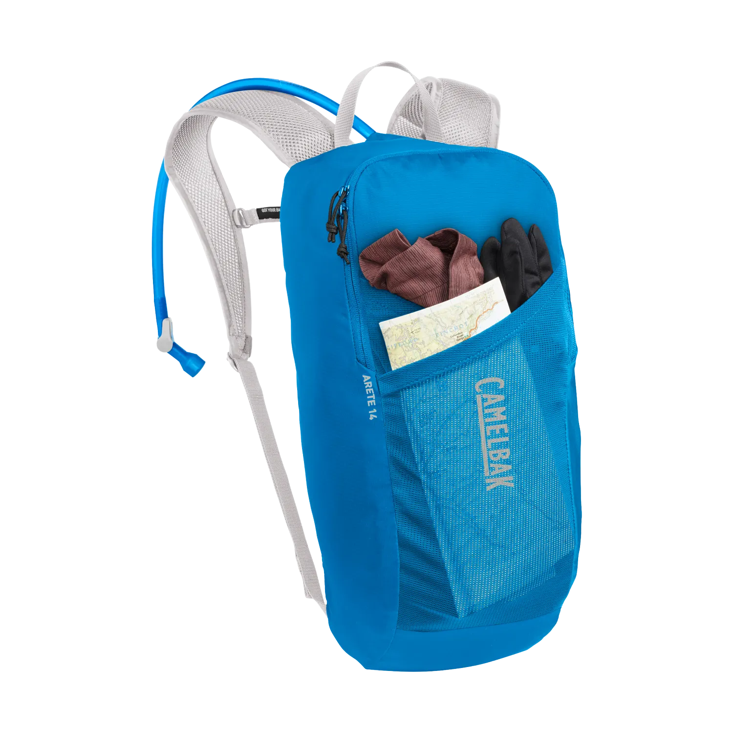 Arete 14 50oz, Indigo Bunting/Silver