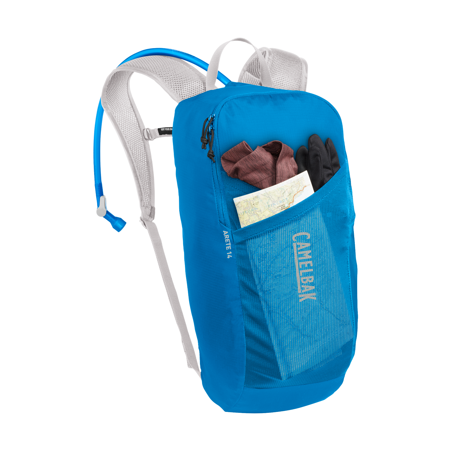 Arete 14 50oz, Indigo Bunting/Silver