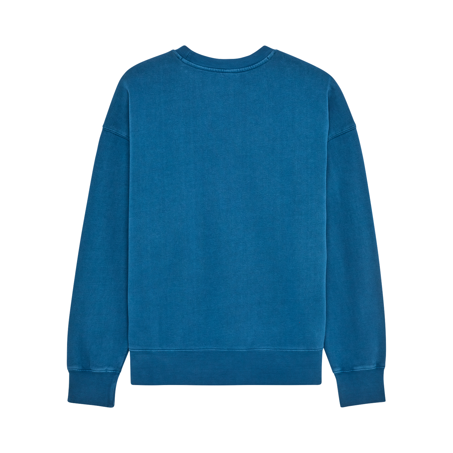 Wordmark oversized pullover med rund halsudsk&aelig;ring