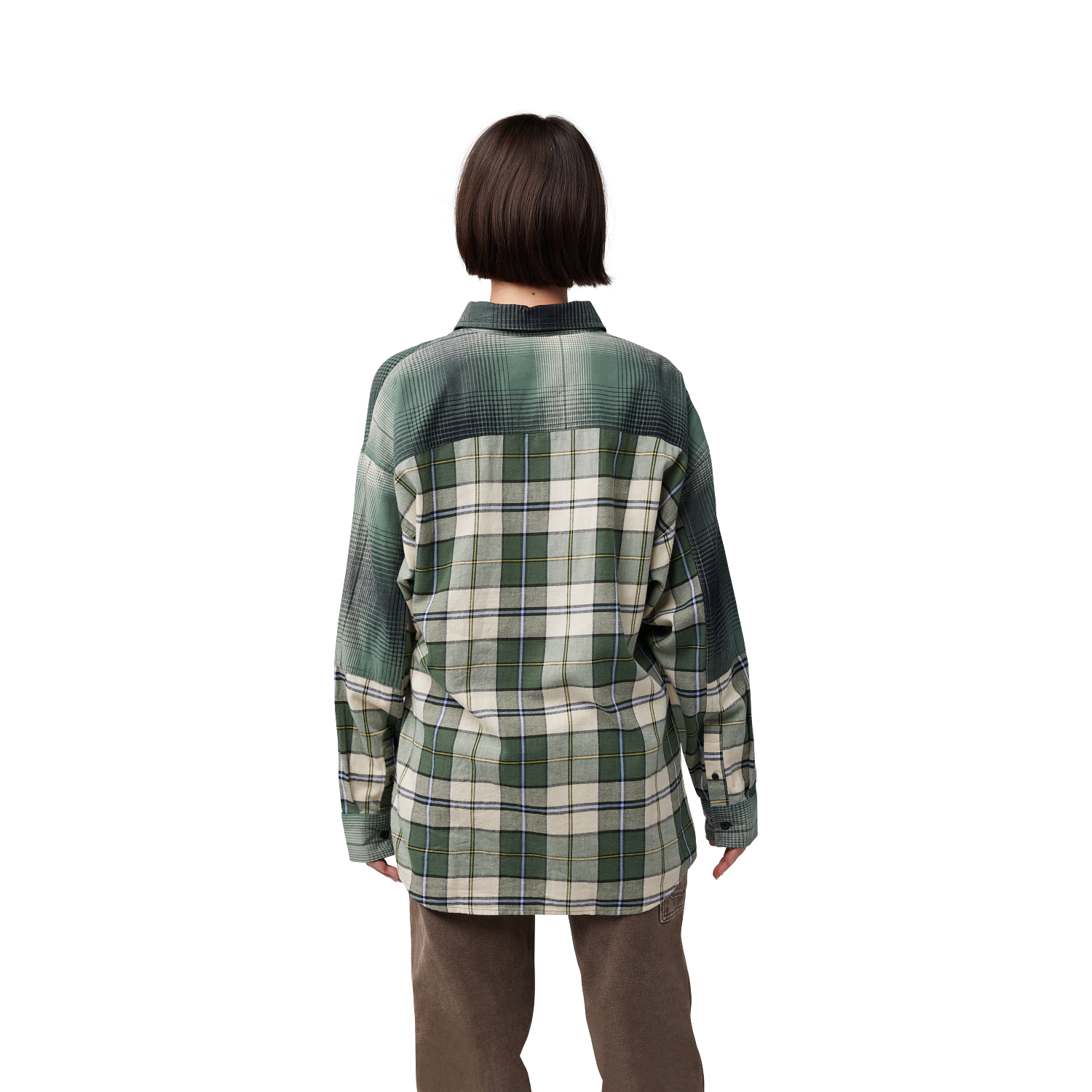 Oversized flanelshirt - Dames