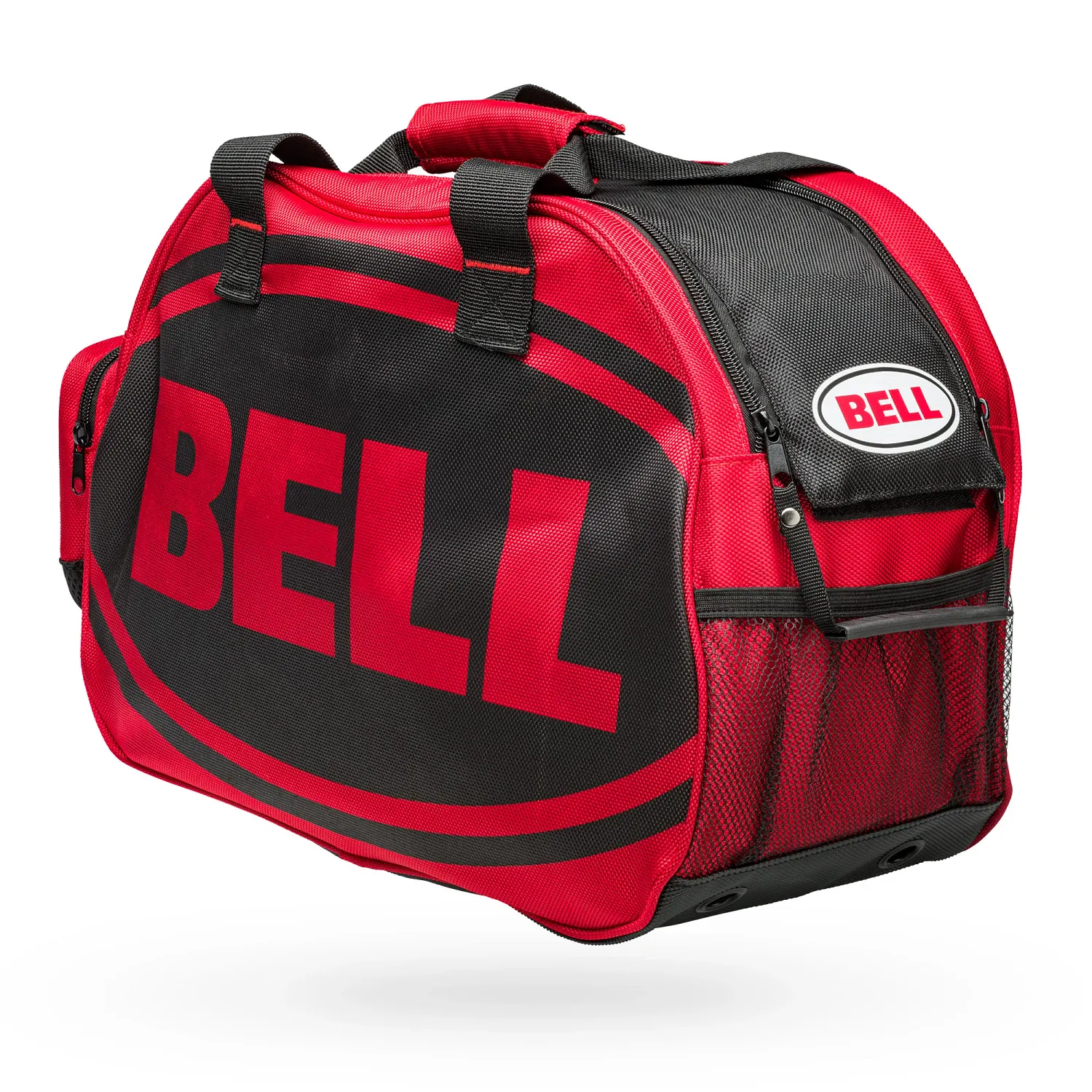 HELMET BAG ZIPPERED RED