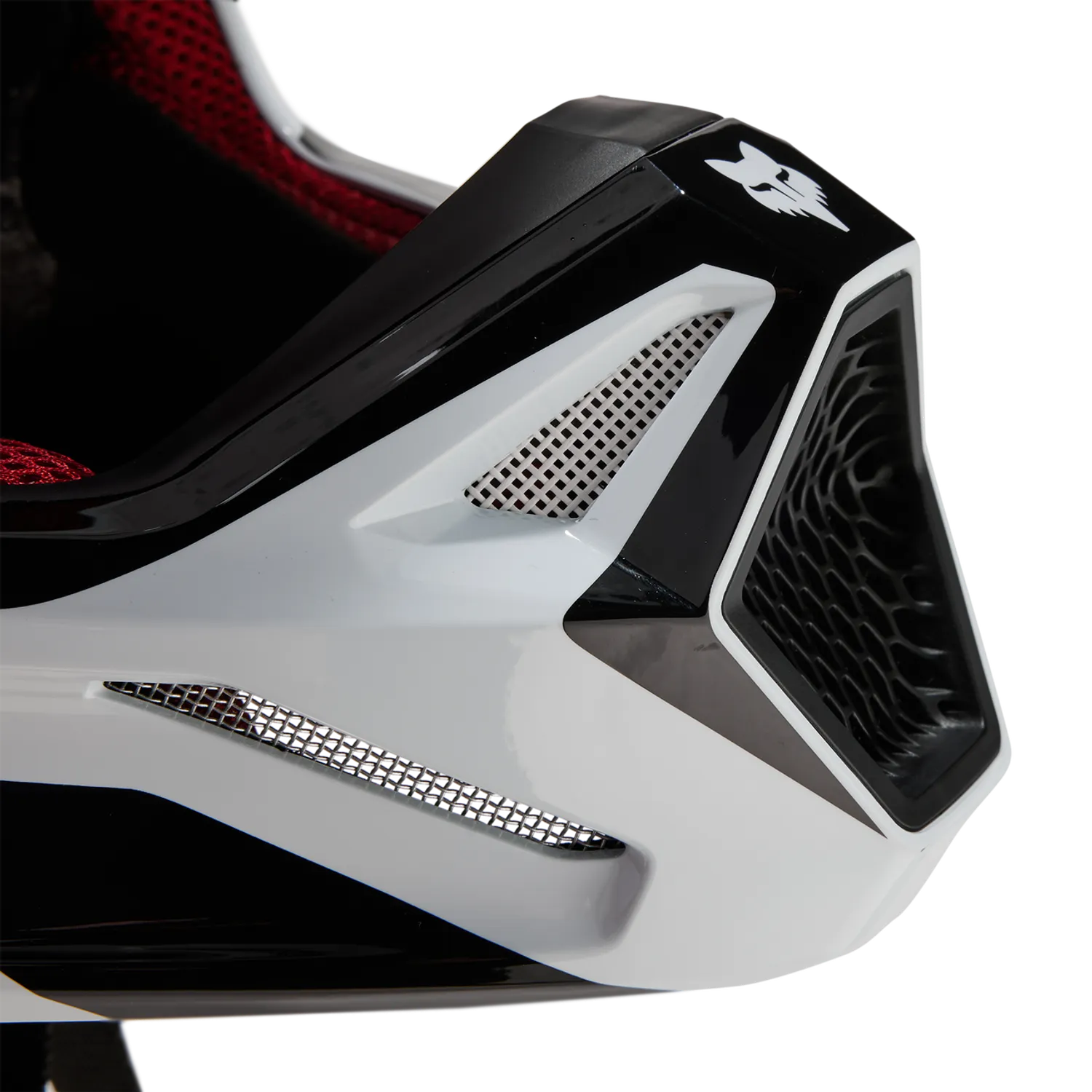 YTH V1 FLORA HELMET [WHT/BLK] YS