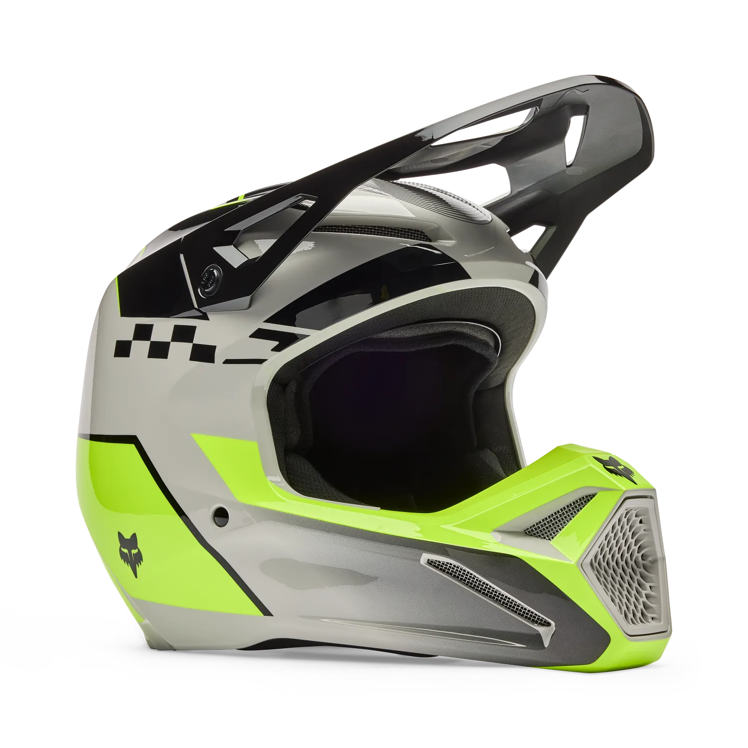 V1 COLLECT HELMET [GRY/YLW] XS