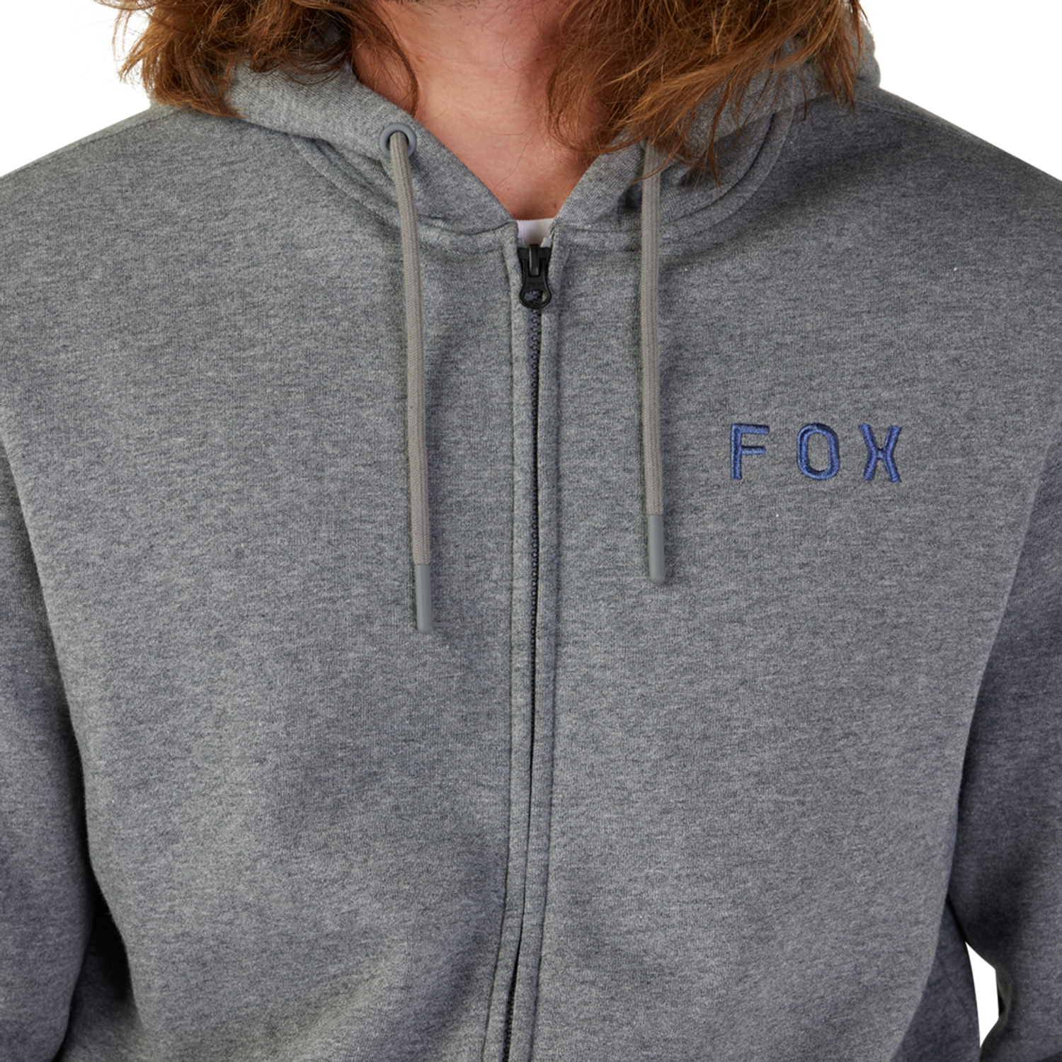 FLORA FLEECE ZIP [HTR GRAPH] S